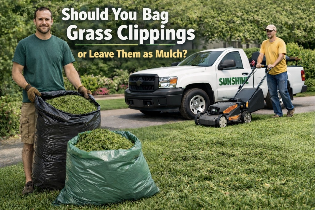 Bagging or mulching your grass clippings?