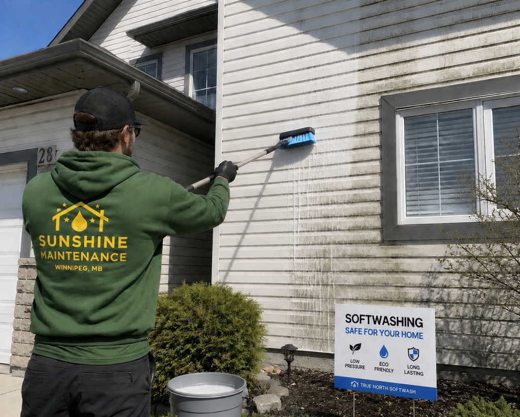 exterior Winnipeg home cleaning