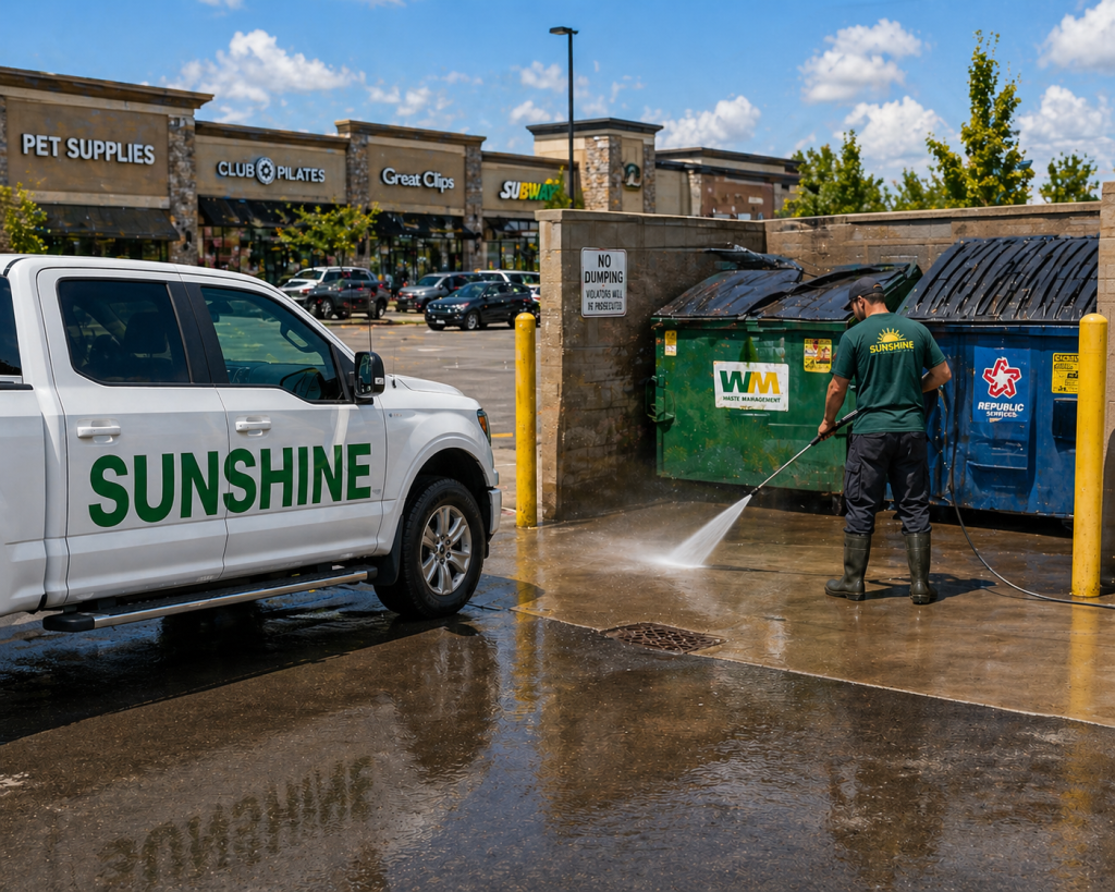 Sunshine Maintenance Winnipeg Commercial Pressure Washing Services near me