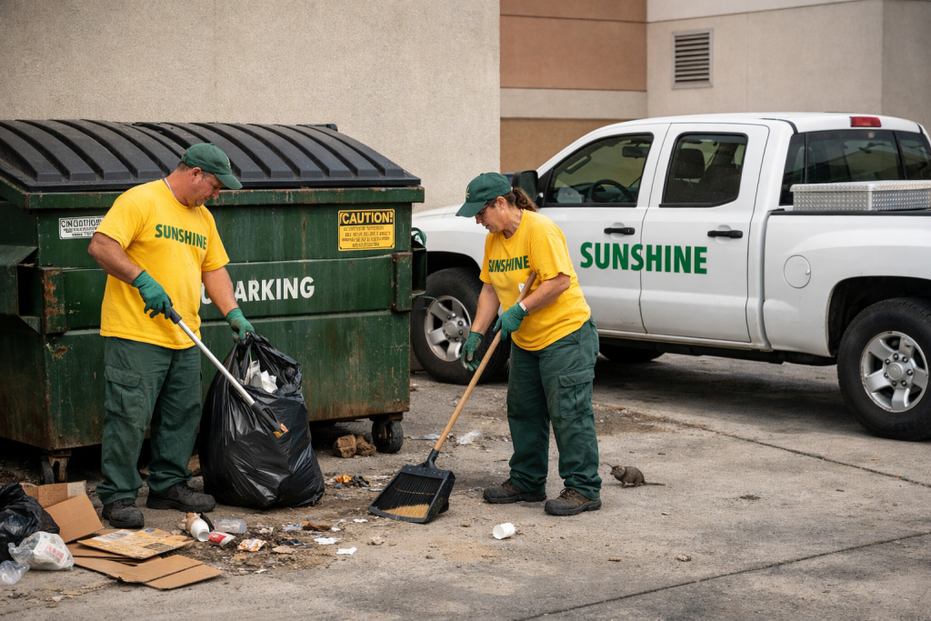 Sunshine Maintenance & Landscaping commercial property maintenance programs help address pest problems