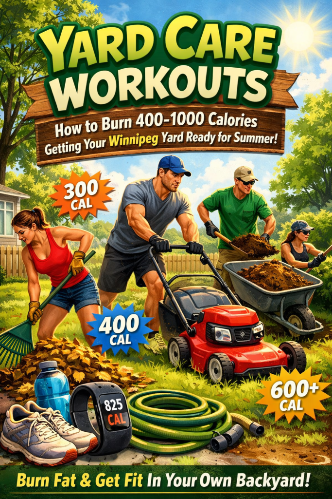 calorie burning yard care workouts