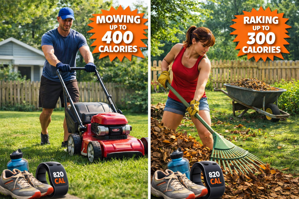 Winnipeg yard care calorie burning workouts