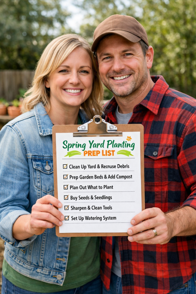 Winnipeg spring gardewn planting prep list