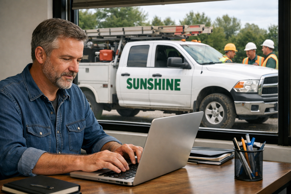 Sunshine manager blogging about landscaping Winnipeg