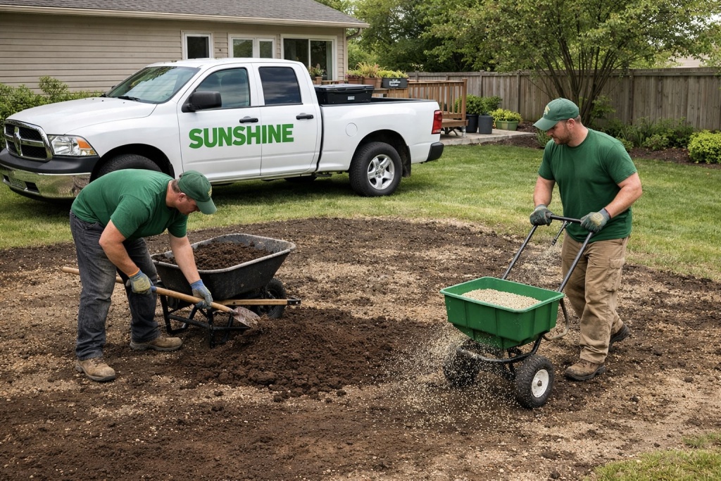 soil & seed for a Winnipeg lan