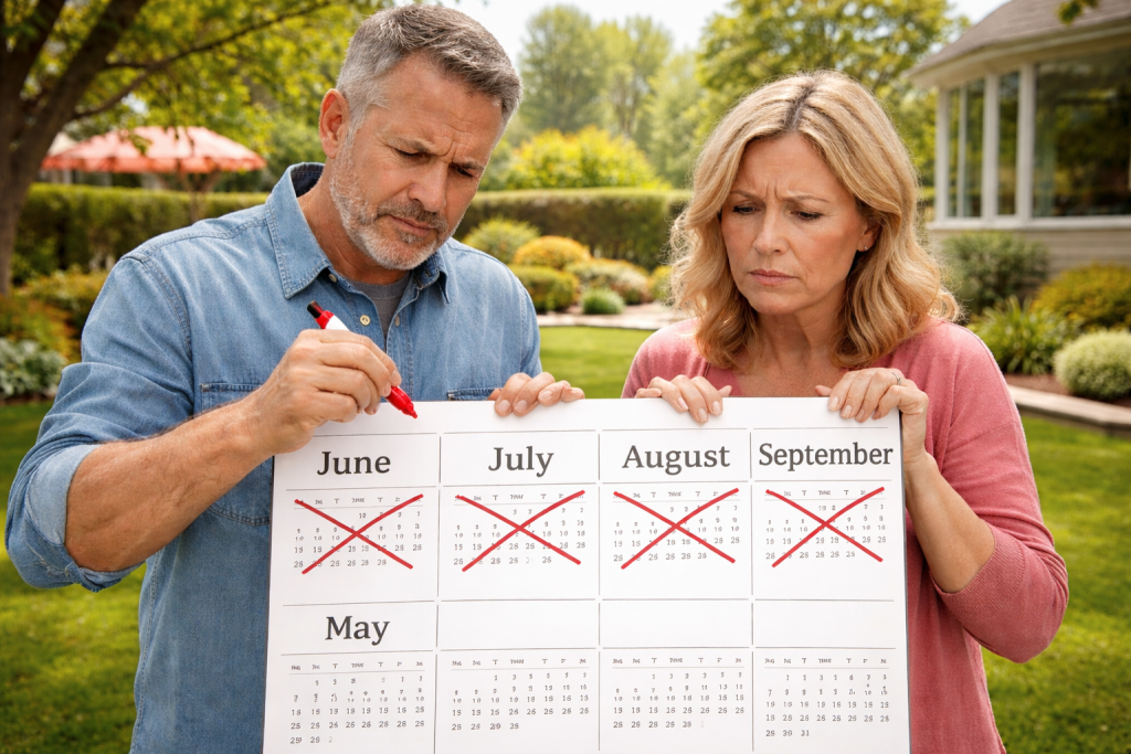 patiently waiting for improved Winnipeg soil