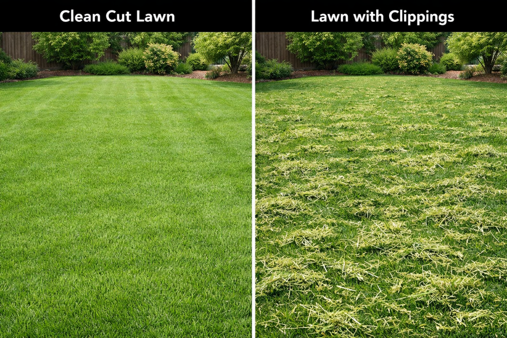 bagging vs mulchine, a sis by side comparison