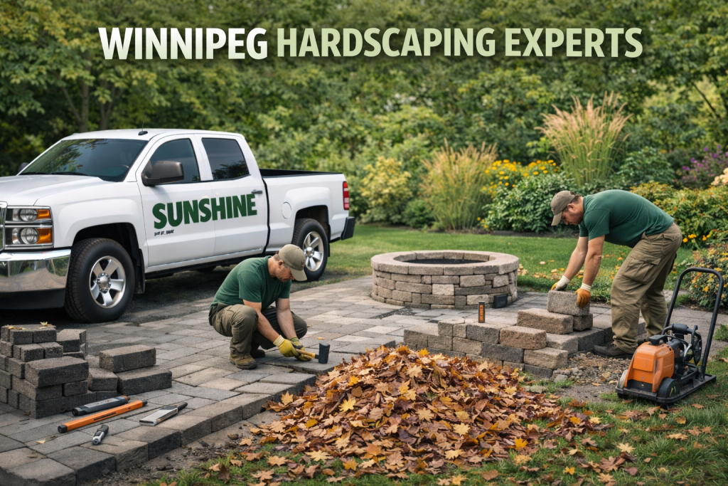 Winnipeg stone & hardscaping experts