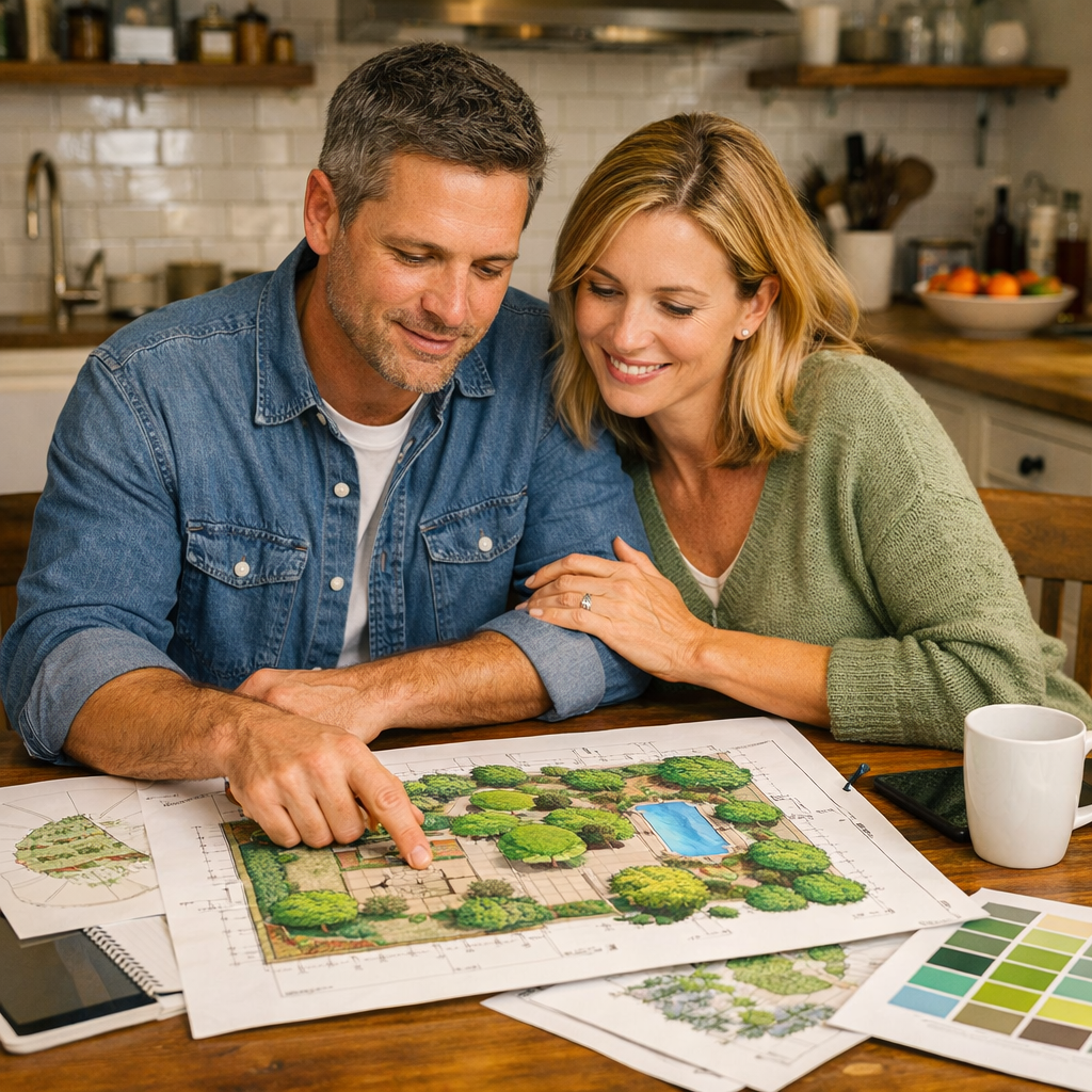 Reviewing Winnipeg Landscape design plans