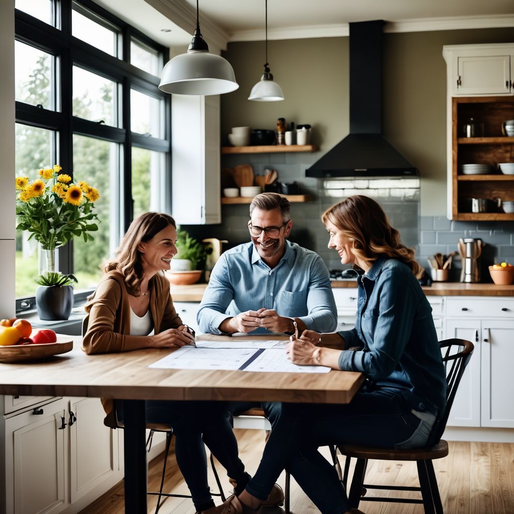 in home consultation with Winnipeg landscape contractor