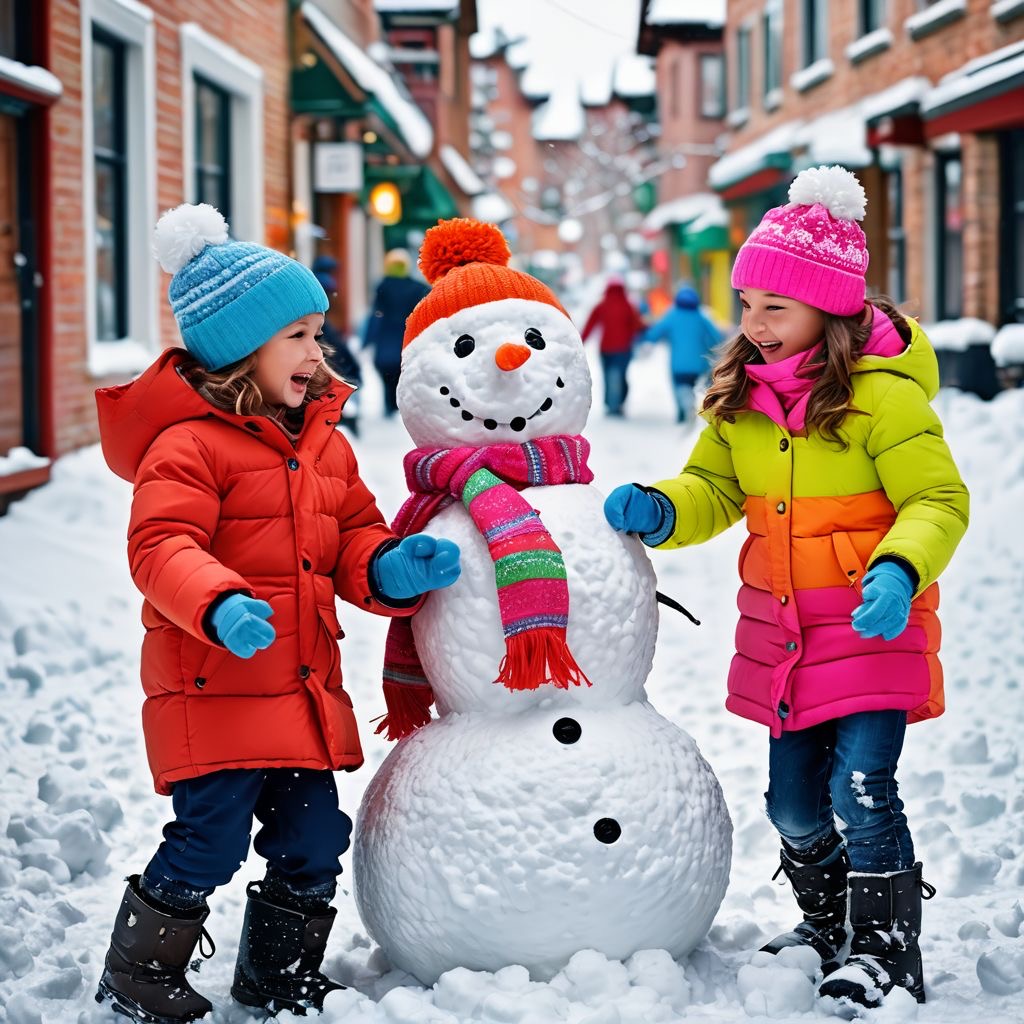 Winter Fun Building a Snow Man: Leaving the Snow Removal to the Winnipeg Pros