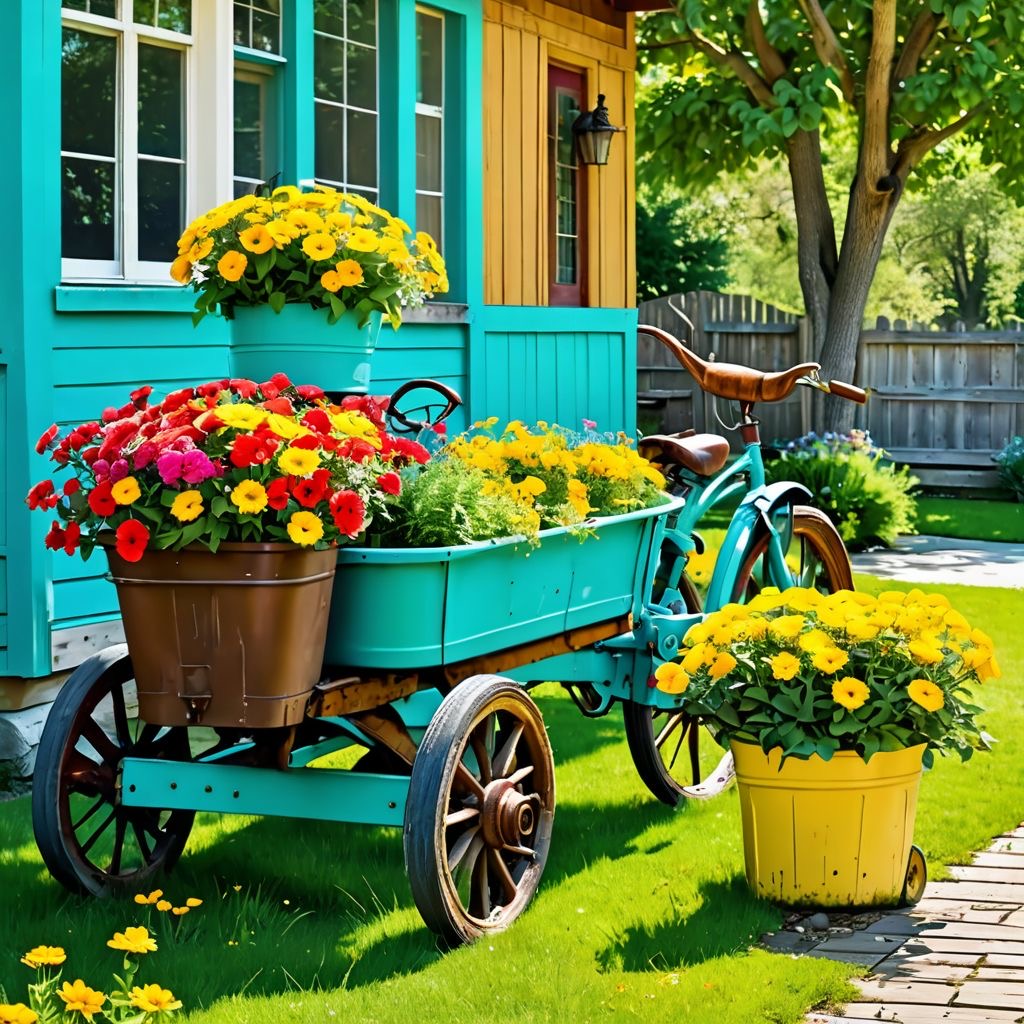 Interesting every day items to spruce up a Winnipeg garden design