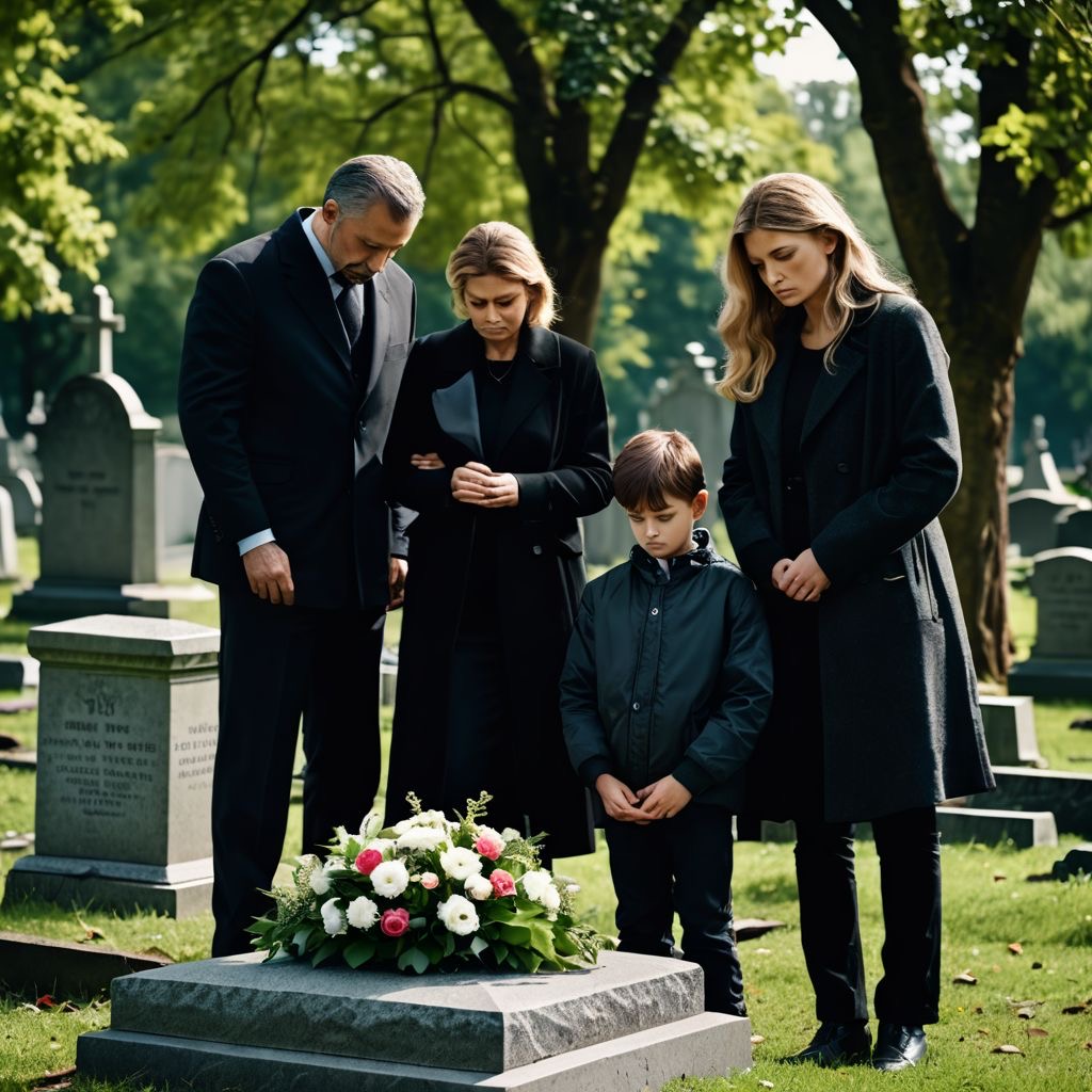 Paying Respects to family member after Snow shovelling related fatality