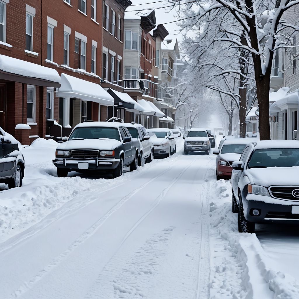 Winter scene by Sunshine maintenance & Landscaping: Winnipeg snow Removal Experts
