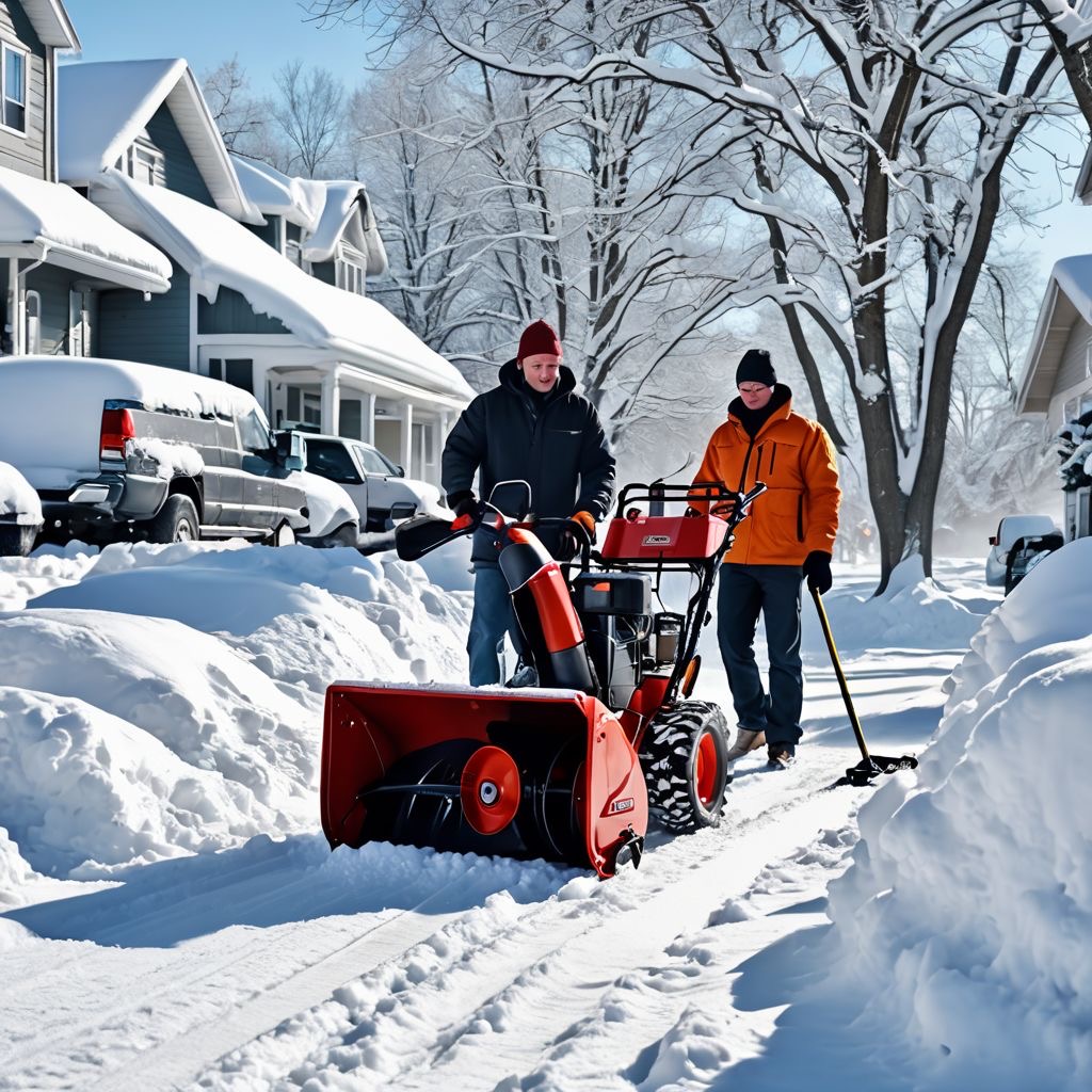 About to tackle Winnipeg Snow Clearing with a Heavy Duty Machine