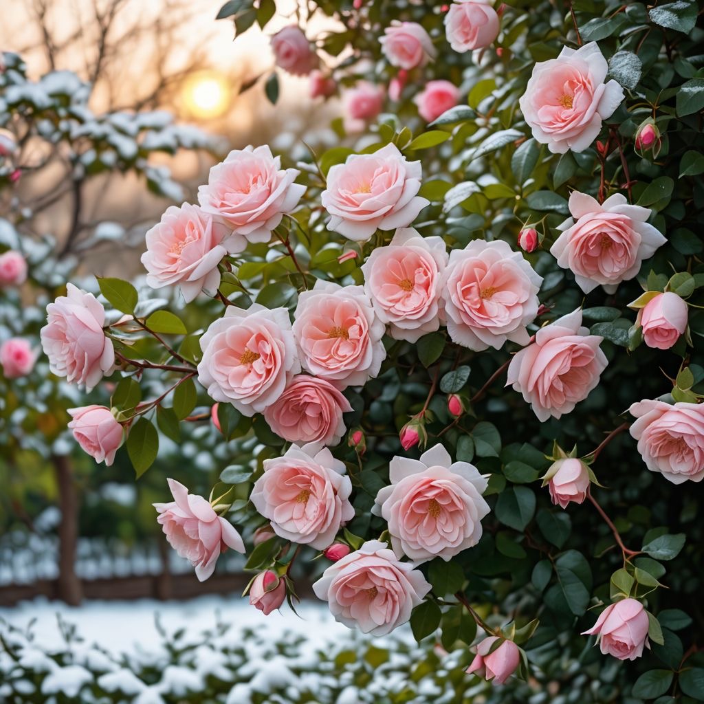 Rose Garden Design By Winnipeg's Sunshine Maintenance & Landscaping