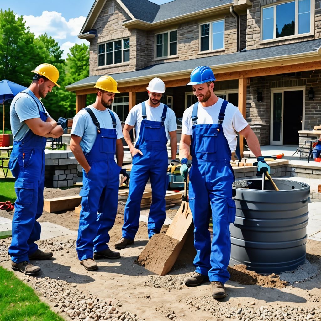 Sunshine Maintenance & Landscape Crew on The Job