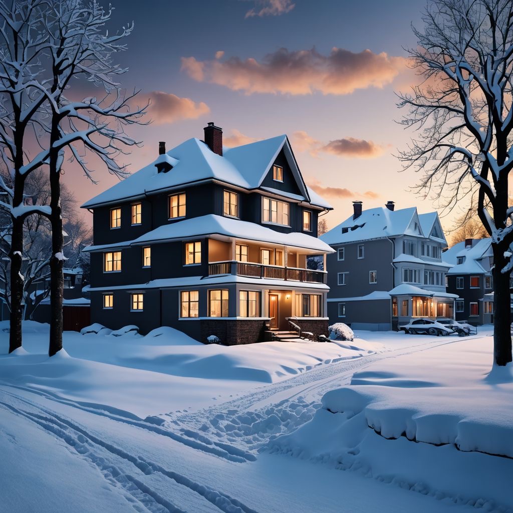Snow piling up around home's foundation?  Call Sunshine maintenance & landscaping:  Winnipeg Snow Removal Experts