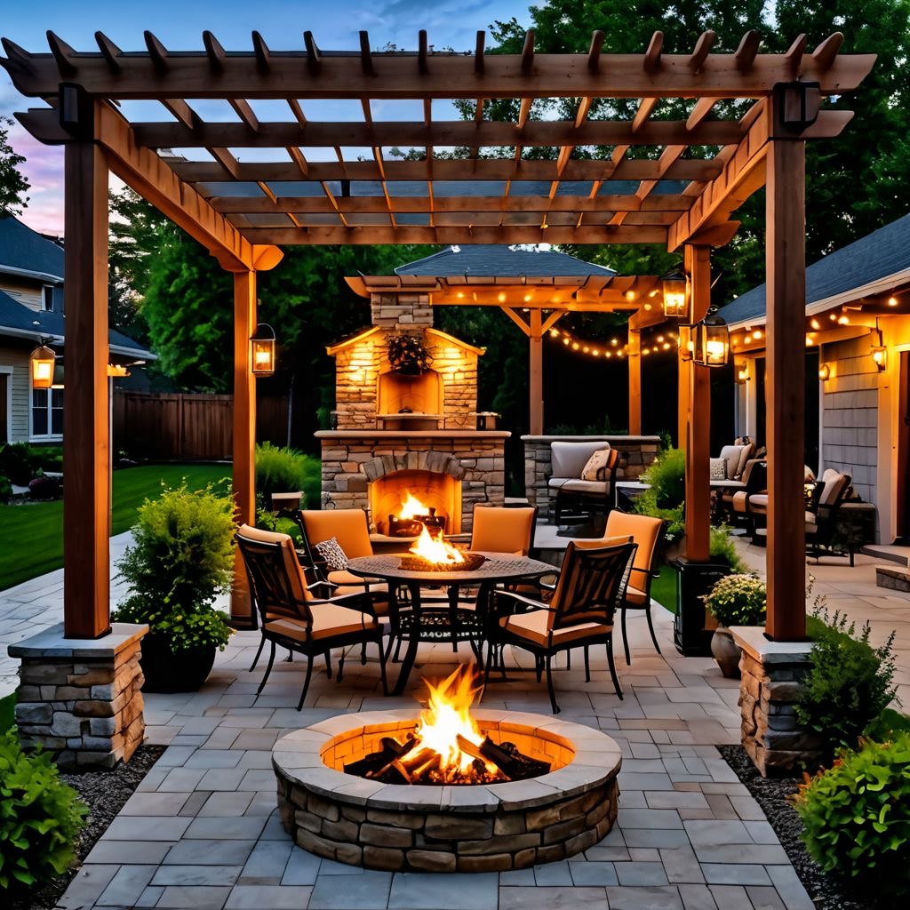 Pergola by Winnipeg Landscaping Experts: Sunshine Maintenance & Landscaping