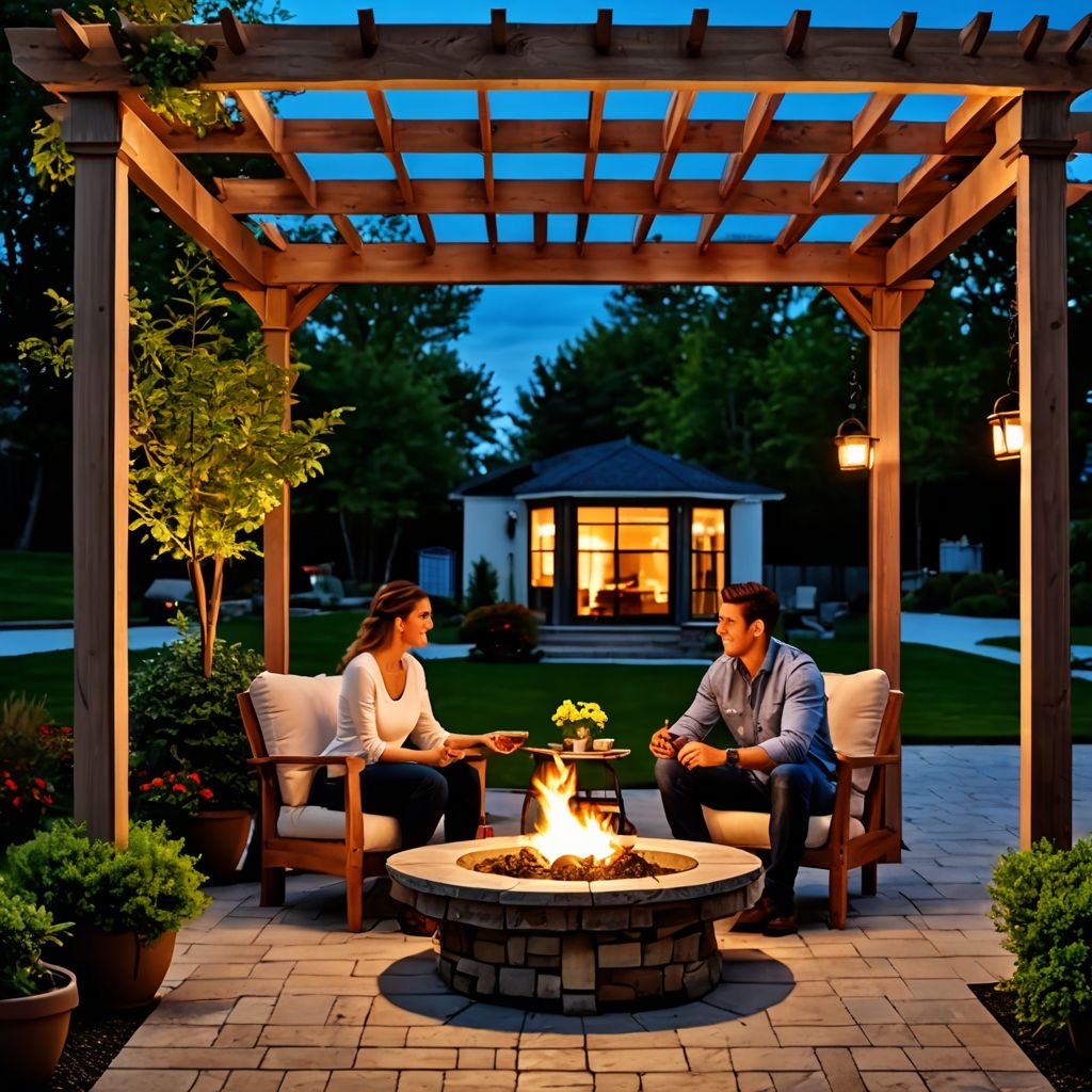 Pergola by Sunshine Maintenance & Landscaping:  Winnipeg Landscaping Experts