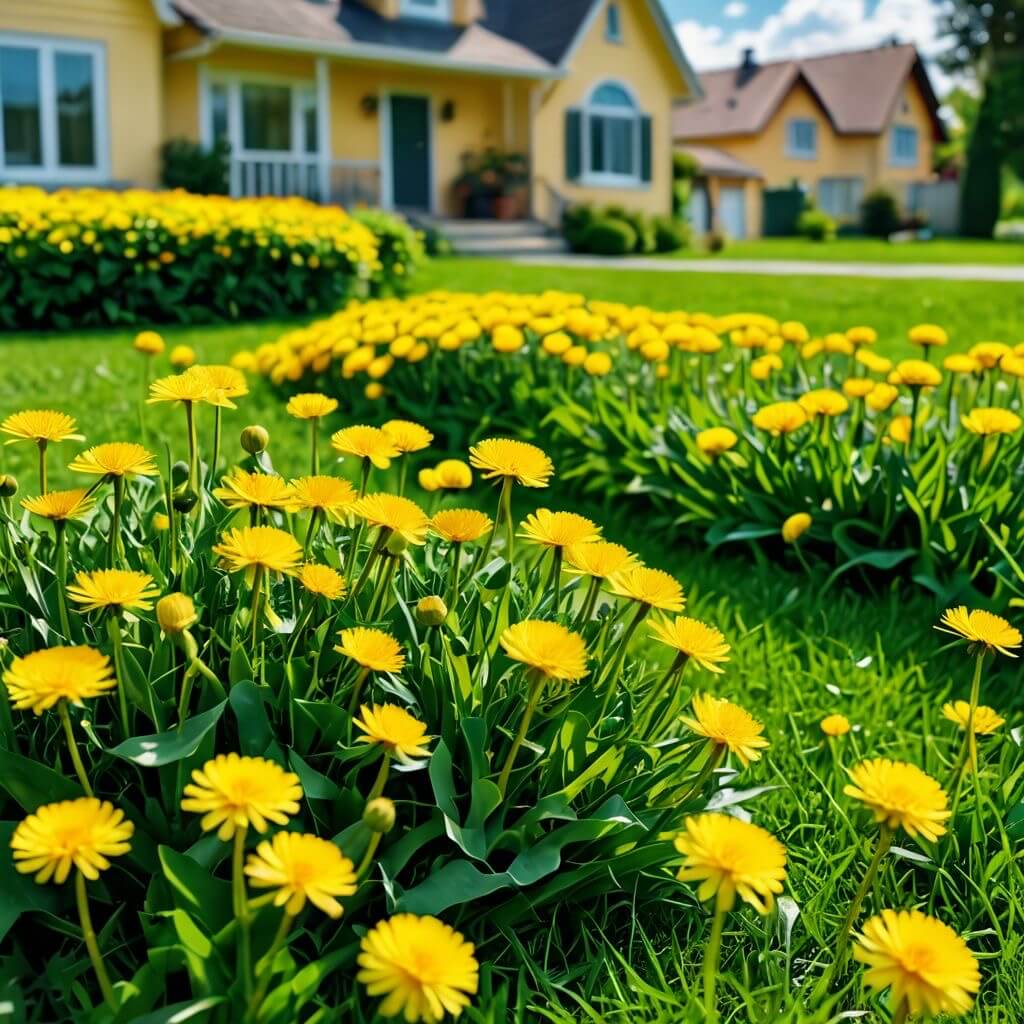 Lawn mowing service maintaining a neat residential yard in Winnipeg